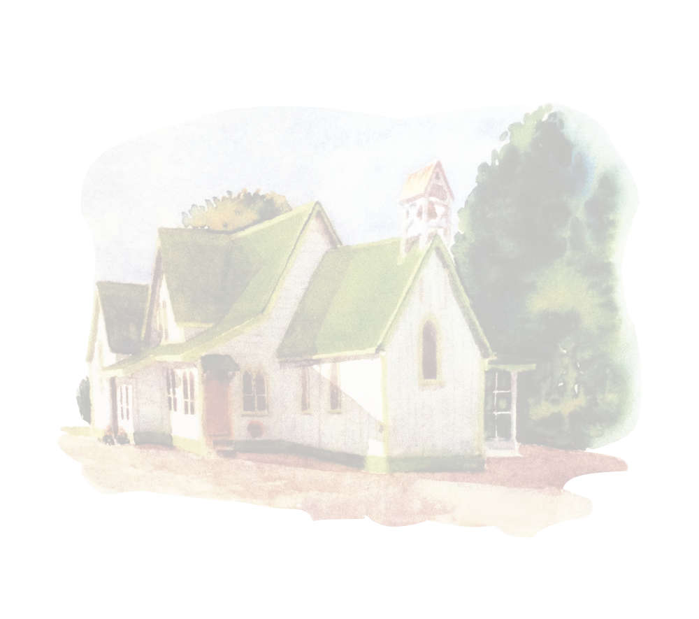 Watercolour of the church.