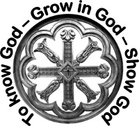 Church Wheel: To Know God, Grow in God, Show God.